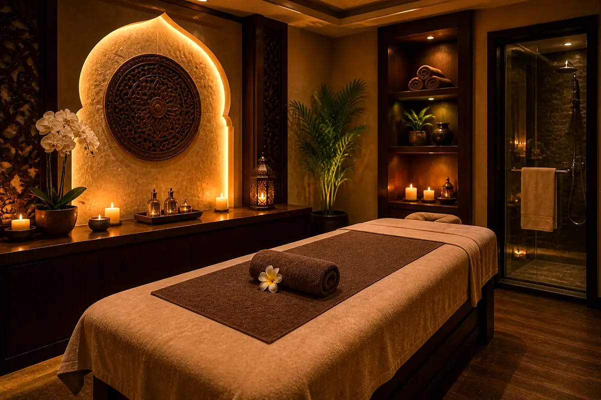 Massage center near me in Abu Dhabi, private room open until 2 AM
