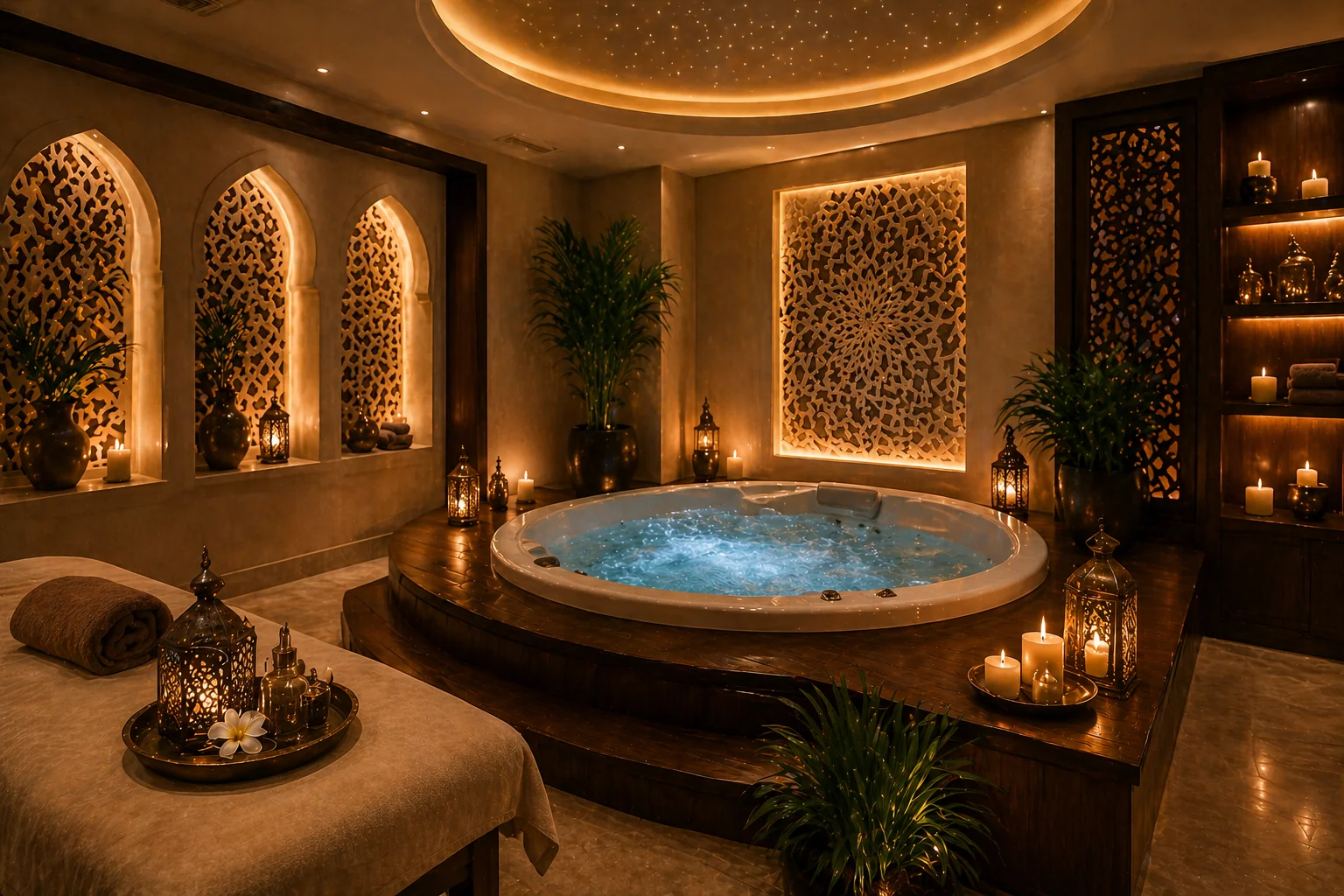 Premium spa room at Novel Wellness Spa — best spa near me Abu Dhabi