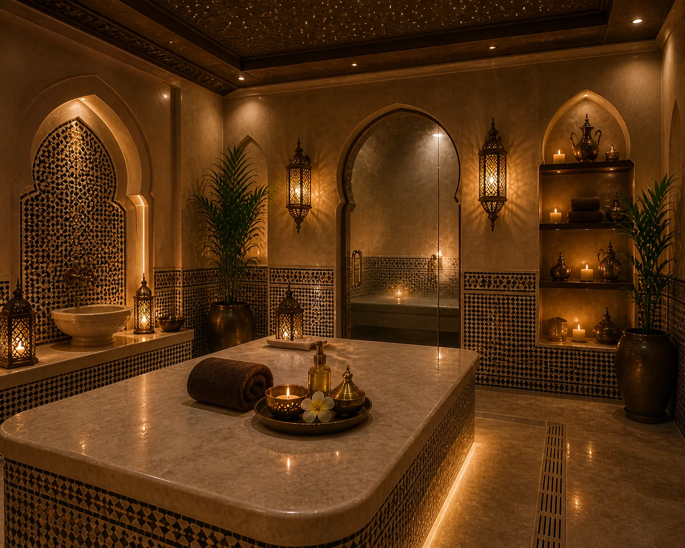 Luxury treatment suite at Novel Wellness Spa Abu Dhabi